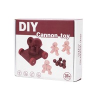 Kit de Véhicule de Combat en Bois à Assembler Soi-même : Canon à Catapulte, Avion, Camion-Échelle – Jouet de Construction Éducatif STEM sur la Physique pour Enfants – Cadeau Idéal