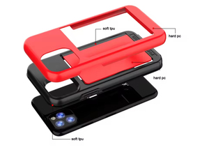 Custodia Protettiva Antiurto con Slot per Carte e Chiusura Magnetica per <span class=keywords><strong>iPhone</strong></span> 17 16 15 14 13 <span class=keywords><strong>12</strong></span> <span class=keywords><strong>Pro</strong></span> <span class=keywords><strong>Max</strong></span> Plus - <span class=keywords><strong>Cover</strong></span> Sottile - Product Image 6