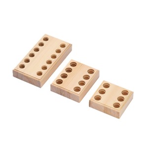 Soporte de madera maciza para alicates, organizador de almacenamiento para herramientas de joyería, manualidades DIY, tamaño mediano, pulido a mano - Product Image 5