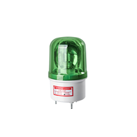 CEUM Avertisseur sonore LED haute intensité avec alarme sonore et lumineuse, modèle prismatique 1101J - Quatre couleurs : Rouge, Orange, Vert, Bleu