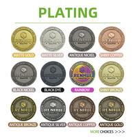 RENHUI Ocean Texas A&M Monedas Conmemorativas Personalizadas de Metal y Cristal con Código QR, Árbol de la Vida Motivacional y Corazón