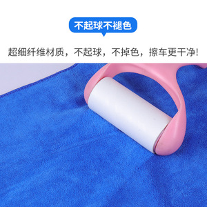 ผ้าทำความสะอาด 30x30 ซม. 30x60 ซม. 30x70 ซม. หนาพิเศษ ซึมซับดี สีพื้น สำหรับเฟอร์นิเจอร์และครัว - Product Image 3