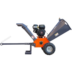 Trituradora de Madera Móvil con Motor Loncin, Capacidad de 4T/H, Alta Productividad, Trituradora Industrial Naranja - Product Image 1