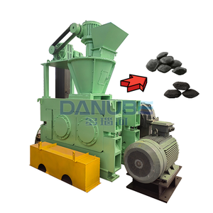 Automatic Spherical <b>Briquette</b> Press with Adjustable Roller Gap Precise Forming of Coal Charcoal Magnesium Powder Agglomerates - Product Image 1