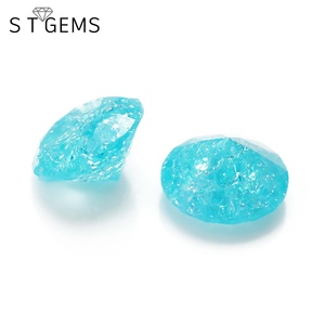 ST Gems Lab creato <span class=keywords><strong>pietra</strong></span> sintetica speciale <span class=keywords><strong>pietra</strong></span> di forma rotonda <span class=keywords><strong>Paraiba</strong></span> Nano in vendita - Product Image 3