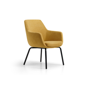 Poltrona Moderna di Design di Alta Gamma, Sedia Multiuso con Braccioli <span class=keywords><strong>per</strong></span> <span class=keywords><strong>Ufficio</strong></span>, Sala d'<span class=keywords><strong>Attesa</strong></span> e Relax - Product Image 2