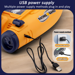Juego de simulación de conducción de naves espaciales de combate, consola de carreras, juguetes de aventura para niños con música - Product Image 4