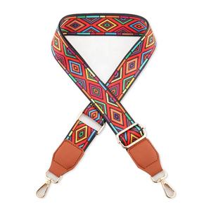 Accessoires de sangle de sac à main de mode pour femmes personnalisée boucle de remplacement de 5cm pour sacs à main épaule réglable broderie colorée personnalisée - Product Image 1