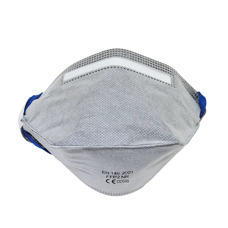 DM020 -C Flat-fold Active Carbon CE 149 FFP2 Non-woven Particulate Face Dust Masks