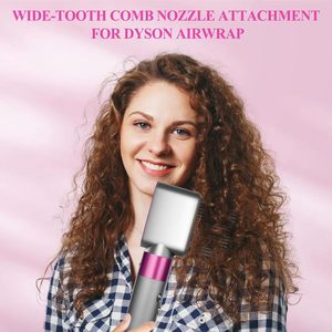 Accesorio de boquilla de <span class=keywords><strong>peine</strong></span> de dientes anchos Rose para <span class=keywords><strong>Dyson</strong></span> Airwrap, <span class=keywords><strong>secador</strong></span> preestilizador - Product Image 3