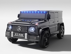 四輪駆動バッテリー式電動オフロード乗用玩具、二人乗りプラスチック製子供用車、対象年齢2～13歳 - Product Image 1