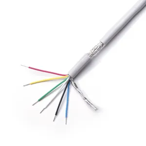 RVVP Shielded 0.1mm 0.2mm 0.3mm 0.4mm 0.5mm 0.6mm 0.75mm Multicore Control cable