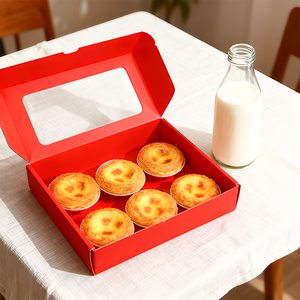 Cajas de embalaje de productos horneados personalizables diseñadas para contener una variedad de productos y pasteles <span class=keywords><strong>bien</strong></span> horneados para fiestas de baile y fiestas de vino - Product Image 4