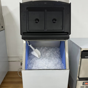 Nhà Máy Giao hàng chất lượng cao 40kg đến 1000kg <span class=keywords><strong>Ice</strong></span> vuông Cube máy làm cho nhà hàng thức ăn nhanh cửa hàng - Product Image 1