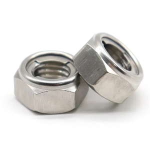 Pemasok Cina Stainless Steel 304/316 DIN980 dipoles passived mengunci sendiri Hex semua logam kunci mur - Product Image 1