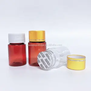 Wholesale HDPE Pharmaceutical Bottle Pharmaceutical Capsule Pill Plastic Bottles Medicine Vitamin Supplement Bottle Container