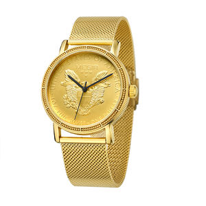 CW-666 belle bande de maille petite publicité simple montre-bracelet étanche montres à quartz pour les femmes - Product Image 2