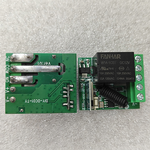 Interrupteur intelligent Tuya, module de <span class=keywords><strong>relais</strong></span> d'automatisation, télécommande 433 MHz, contrôleur de serrure de porte de garage, fonctionne avec Alexa et Google Home - Product Image 1