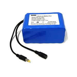 Batterie de haute qualité 12 V Li-ion 3s4p 18650 Pack de batteries lithium-ion 10000 mAh 12 V 10 <span class=keywords><strong>Ah</strong></span> Batterie Li-ion 12 volts rechargeable - Product Image 4