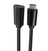 Cable de Extensión USB-C 80Gbps/240W/16K60Hz, Cable de Extensión USB-C 3.2 de 0.5 Metros, Cable de Extensión de Video Tipo-C Macho a Hembra