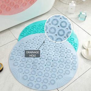 Tapis <span class=keywords><strong>de</strong></span> <span class=keywords><strong>sol</strong></span> antidérapant en PVC écologique pour <span class=keywords><strong>salle</strong></span> <span class=keywords><strong>de</strong></span> bain, baignoire, piscine, lavable en machine, tapis rond pour douche - Product Image 6