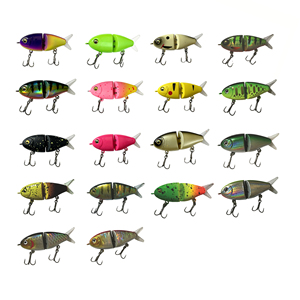 <span class=keywords><strong>Esca</strong></span> <span class=keywords><strong>Artificiale</strong></span> Multi-segmentata 6cm/5.8g, Swimbait Glide Bait a Lenta Affondamento <span class=keywords><strong>per</strong></span> Pesca di Bass, Persico e Luccio in Acque Dolci - Product Image 6