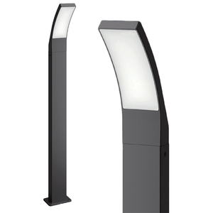 Lampe de jardin moderne 12W IP65 LED pour sol Corps en aluminium Lampe de pelouse extérieure résistante aux intempéries Alimentation secteur - Product Image 1