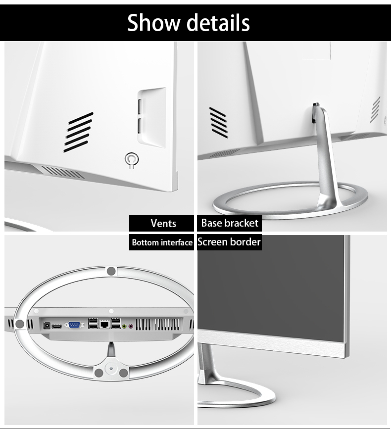 Best Selling Industrial Office 19.1 Inch 21.5 Inch LCD Monitor 4GB