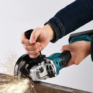 Amoladora Angular de Grado Industrial de 125 mm, Amoladora Eléctrica Portátil <span class=keywords><strong>Recargable</strong></span> de Alta Potencia sin Escobillas - Product Image 6
