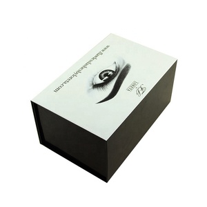 Custom Logo Embossed <b>Foldable</b> Collapsible Magnetic Luxury Rigid Cardboard Gift <b>Box</b> Matt Lamination Recyclable Material for - Product Image 1