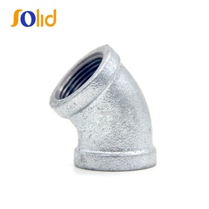 En 10242 <span class=keywords><strong>galvanizado</strong></span> por inmersión En caliente <span class=keywords><strong>de</strong></span> tubería <span class=keywords><strong>de</strong></span> <span class=keywords><strong>hierro</strong></span> maleable <span class=keywords><strong>de</strong></span> 90 codo - Product Image 4