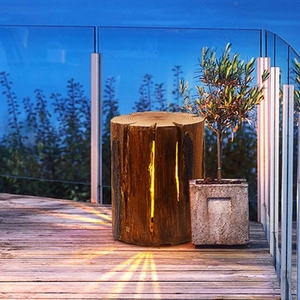 Lampe à Led ornement en bois simulation racine extérieur jardin pelouse lumière parc décoration arbre jetée souche lumières paysage nuit éclairage - Product Image 2