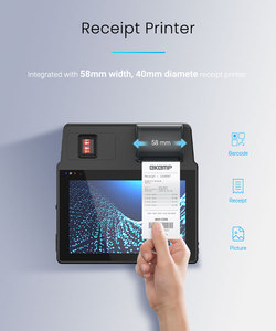 Fcc P8 Rugged sinh trắc học máy tính bảng miễn phí SDK không dây Xổ Số xổ số điện thoại di động <span class=keywords><strong>POS</strong></span> thiết bị đầu cuối/cá cược máy với máy in nhiệt - Product Image 2