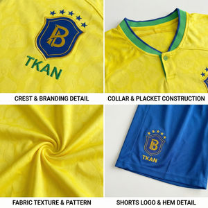 เสื้อฟุตบอลชุดแข่งฟุตบอลโลก 2026 ฤดูกาลใหม่ ราคาประหยัด พิมพ์ลายแบบซับลิเมชั่น ชุดยูนิฟอร์มโพลีเอสเตอร์ เสื้อและกางเกงขาสั้นสำหรับทีม  รับสั่งทำ - Product Image 4