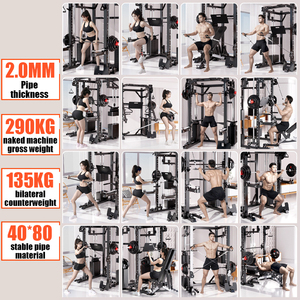 Sistema de Gimnasio Multifuncional Todo en Uno WENDY, Equipo de Fitness Grande, Máquina de Entrenamiento Integral para Entrenamiento de Fuerza - Product Image 4