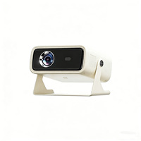 Mini projecteur LED portable Android 11, 720 HD, décodage 4K, double WiFi, mise au point électrique, home cinéma