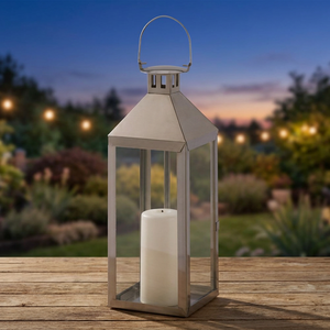 Contemporary Tlt Collection Handmade Durable Natural Iron Wedding <b>Lanterns</b> and Candle Holders - Product Image 3