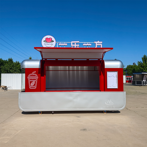 Remorque alimentaire d'<span class=keywords><strong>occasion</strong></span> à <span class=keywords><strong>prix</strong></span> d'usine, transformée en unité de cuisson autonome pour <span class=keywords><strong>camion</strong></span> de vente ambulante - Product Image 2