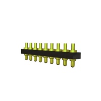 Connecteur Pogo étanche plaqué or à 9 broches, pas de 2.54mm, pour appareil électronique PCB, lunettes intelligentes, casque VR