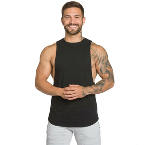 Débardeurs d'entraînement pour hommes, vêtements de sport d'été, vêtements de musculation sans manches, vêtements de sport simples, hauts pour hommes - Product Image 1