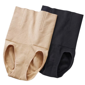Vente en gros Culotte contrôle invisible contrôle du ventre taille haute pour femmes Body <span class=keywords><strong>squelette</strong></span> sans couture Vêtements de forme - Product Image 5