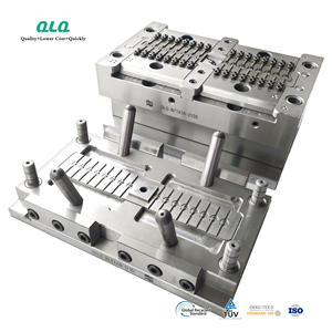 Qlq nhà sản xuất dây kéo thanh trượt khuôn kẽm đúc tùy chỉnh chết đúc nhựa tiêm đánh dấu thanh trượt đầu đúc cơ thể puller khuôn - Product Image 4