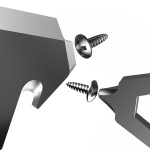 Mousqueton personnalisé en acier à haute teneur en carbone K01 en forme de poisson, outil multifonctionnel d'extérieur avec règle, ouvre-bouteille, scie et tournevis - Product Image 3