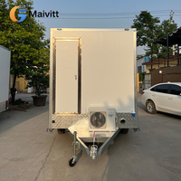 Remorque mobile légère de toilette pour l'usage extérieur d'hiver avec les émissions zéro de pollution