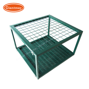 Metal Wire <strong>Dump</strong> <strong>Bin</strong> Supermarket Cleaning Tools <strong>Display</strong> Stand <strong>Broom</strong> <strong>Mop</strong> <strong>Display</strong> <strong>Rack</strong> - Product Image 6