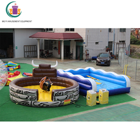 Ensemble de simulateur de Surf gonflable de 5m, Rodeo, Surf, mécanique, avec tapis gonflable