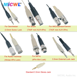 Microphone casque <span class=keywords><strong>sans</strong></span> <span class=keywords><strong>fil</strong></span> omnidirectionnel HSP40 pour EW G2 G3 G4 ULX SLX PGX BLX Système <span class=keywords><strong>sans</strong></span> <span class=keywords><strong>fil</strong></span> BodyPACK 3.5mm TA4F TA3F Mini - Product Image 3