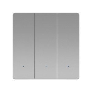 CNSKOU スイッチマン<span class=keywords><strong>3</strong></span>連壁押しボタンスイッチフレーム スマートシーンスケジュール WiFi 240V 最大6A PC素材 スマートホーム - Product Image 1