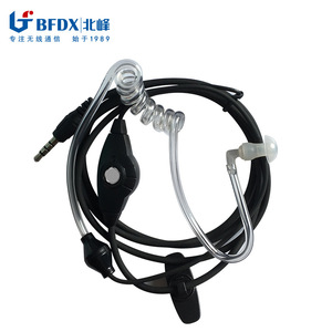 Auriculares Intrauditivos Bfdx para Walkie Talkie, con Cable Invisible Telescópico y Conector de Resorte para SL100 - Product Image 1