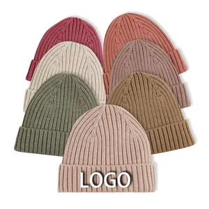 قبعات Beanie القطنية للأطفال والرضع من duoyingbao لعام 2024 قبعات تريكو للأطفال قبعات دافئة مزدوجة للصبيان والفتيات للأطفال الصغار